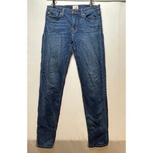 Hudson jeans womens 29 28 x 29 Nico midrise super skinny WM407DED blue